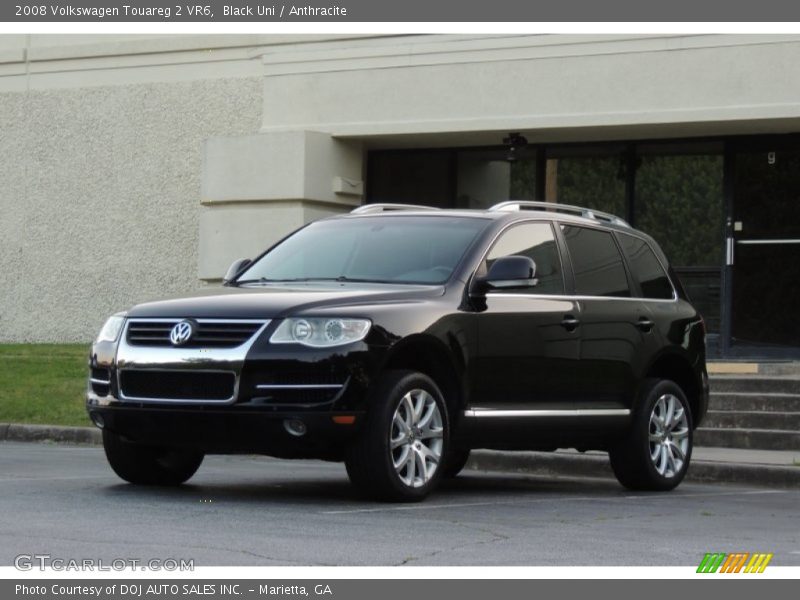 Black Uni / Anthracite 2008 Volkswagen Touareg 2 VR6
