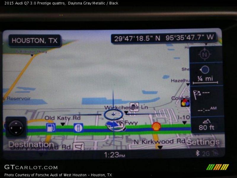 Daytona Gray Metallic / Black 2015 Audi Q7 3.0 Prestige quattro
