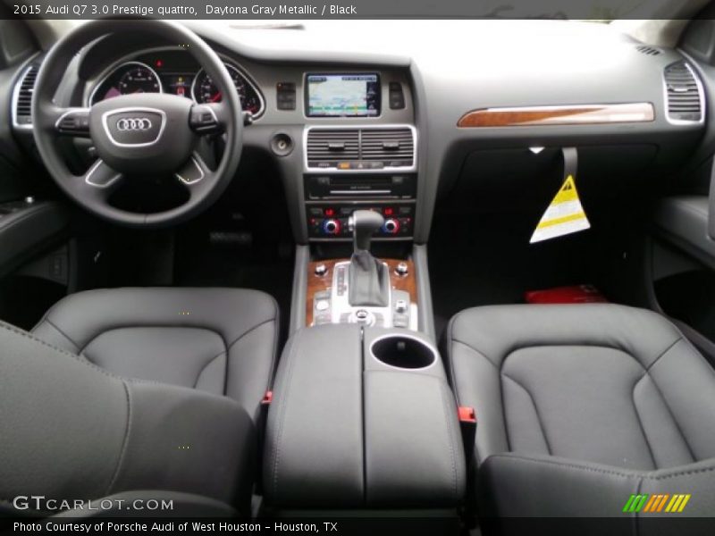 Daytona Gray Metallic / Black 2015 Audi Q7 3.0 Prestige quattro