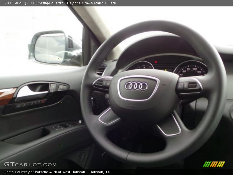 Daytona Gray Metallic / Black 2015 Audi Q7 3.0 Prestige quattro