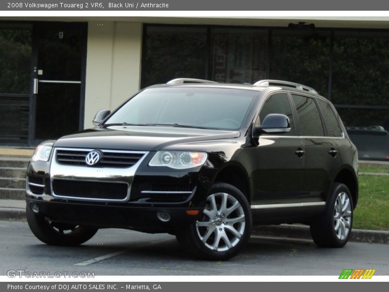 Black Uni / Anthracite 2008 Volkswagen Touareg 2 VR6