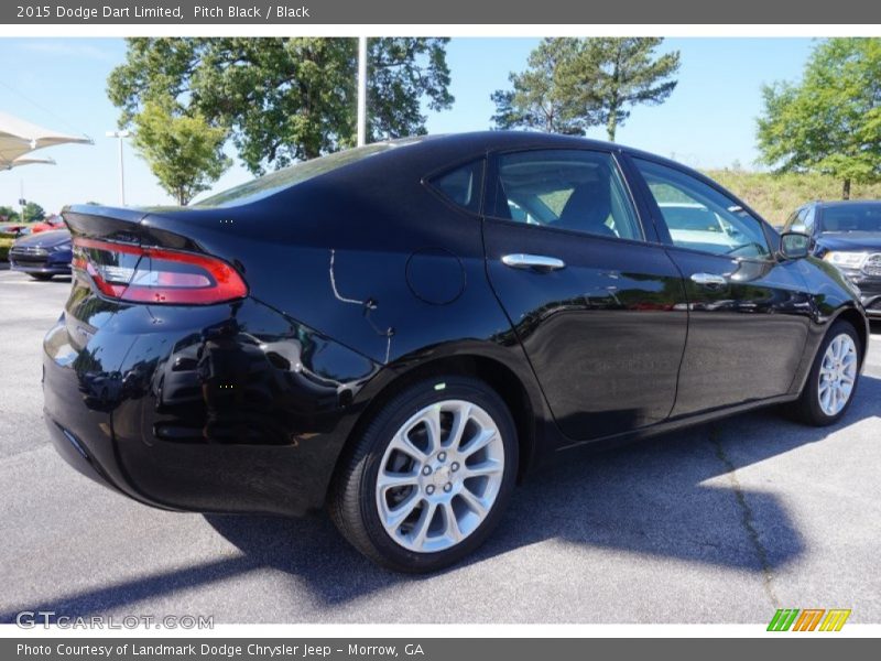 Pitch Black / Black 2015 Dodge Dart Limited