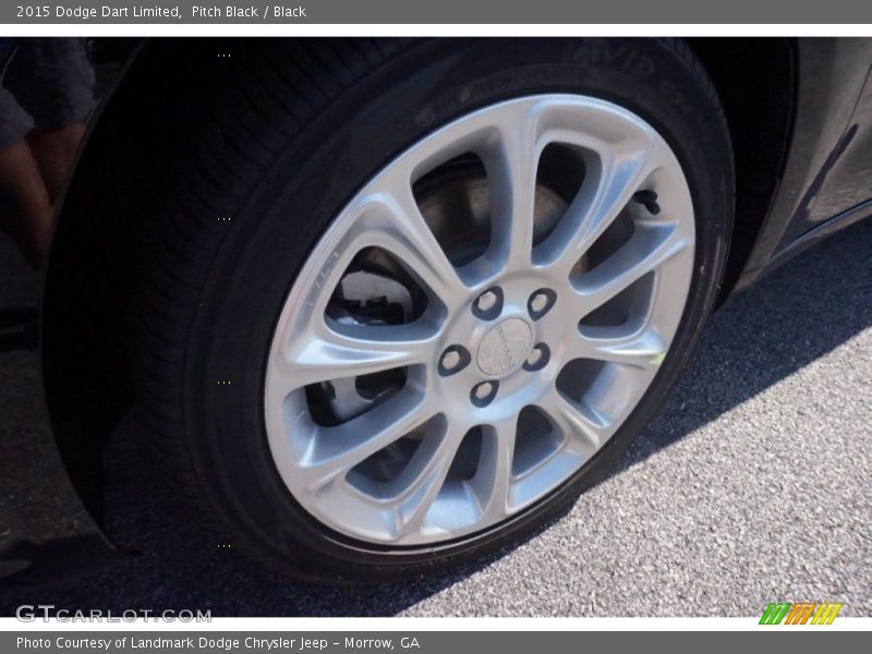 Pitch Black / Black 2015 Dodge Dart Limited