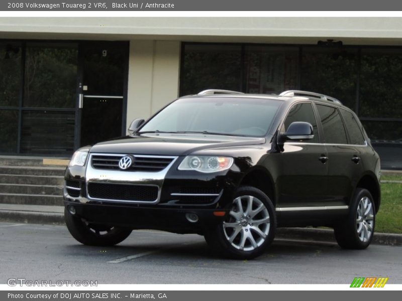 Black Uni / Anthracite 2008 Volkswagen Touareg 2 VR6