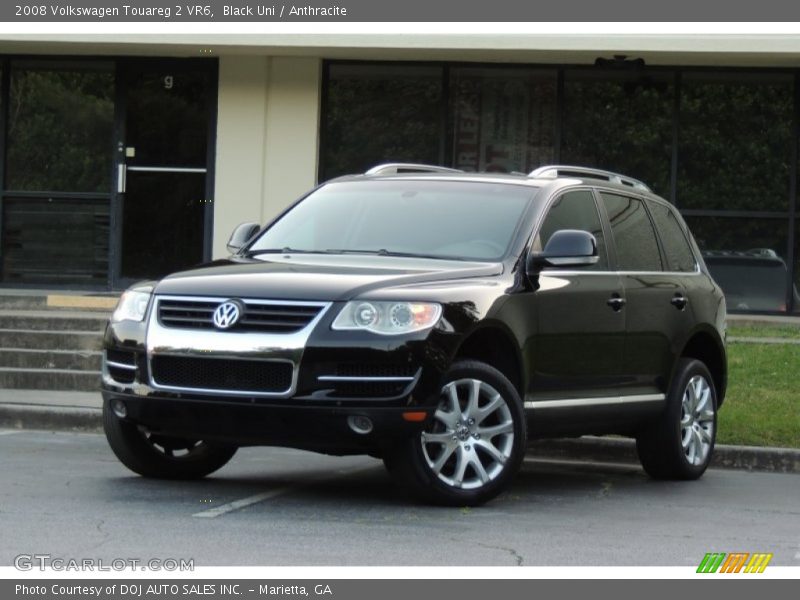 Black Uni / Anthracite 2008 Volkswagen Touareg 2 VR6