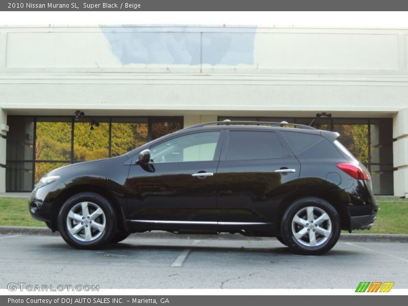 Super Black / Beige 2010 Nissan Murano SL