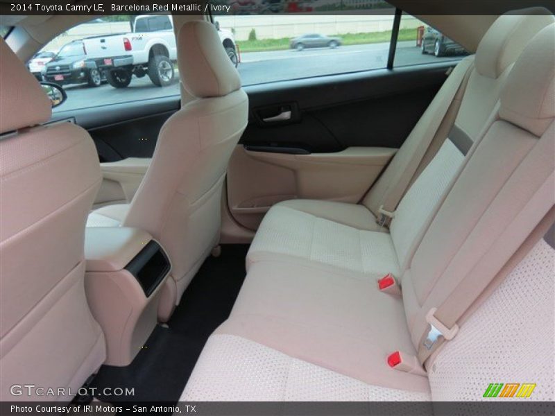 Barcelona Red Metallic / Ivory 2014 Toyota Camry LE