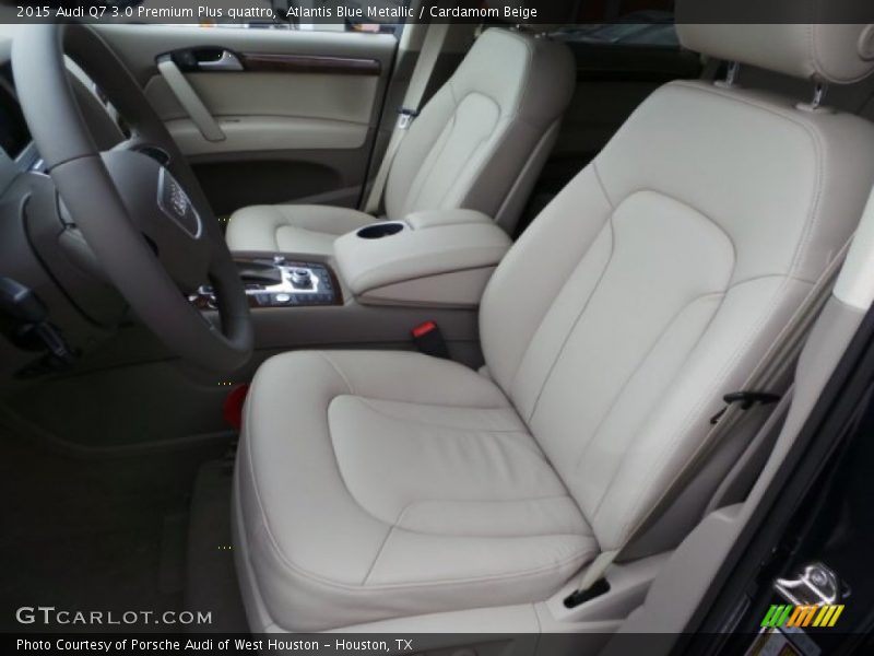 Front Seat of 2015 Q7 3.0 Premium Plus quattro