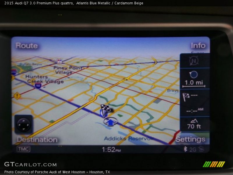 Navigation of 2015 Q7 3.0 Premium Plus quattro