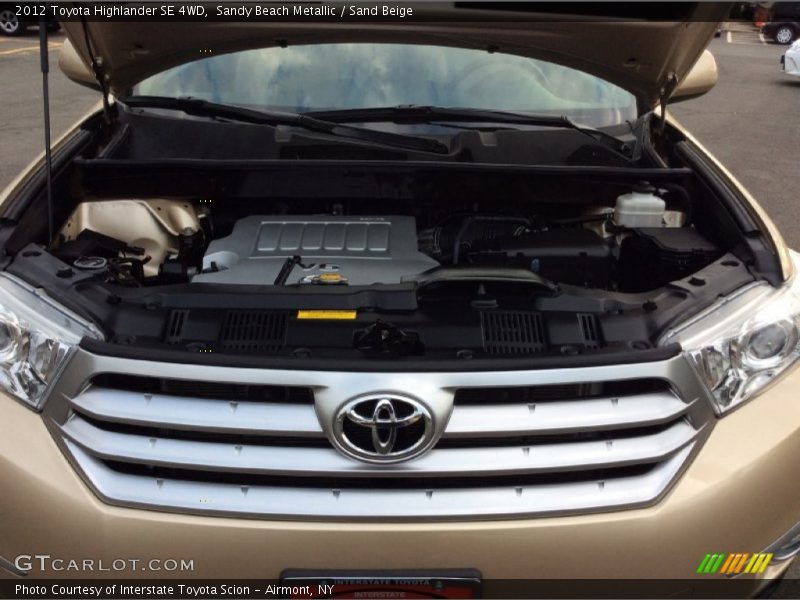 Sandy Beach Metallic / Sand Beige 2012 Toyota Highlander SE 4WD