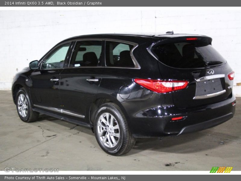 Black Obsidian / Graphite 2014 Infiniti QX60 3.5 AWD