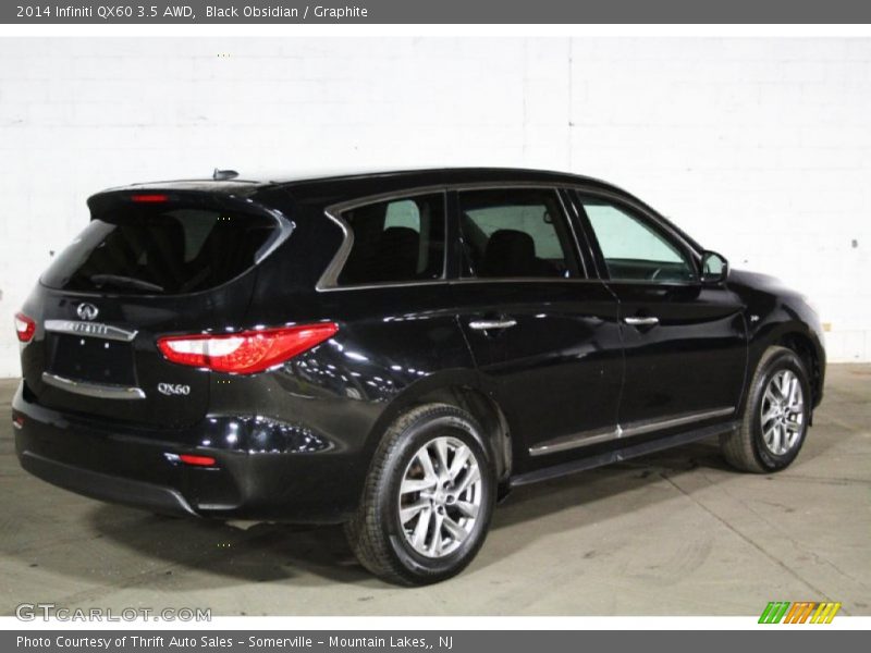 Black Obsidian / Graphite 2014 Infiniti QX60 3.5 AWD