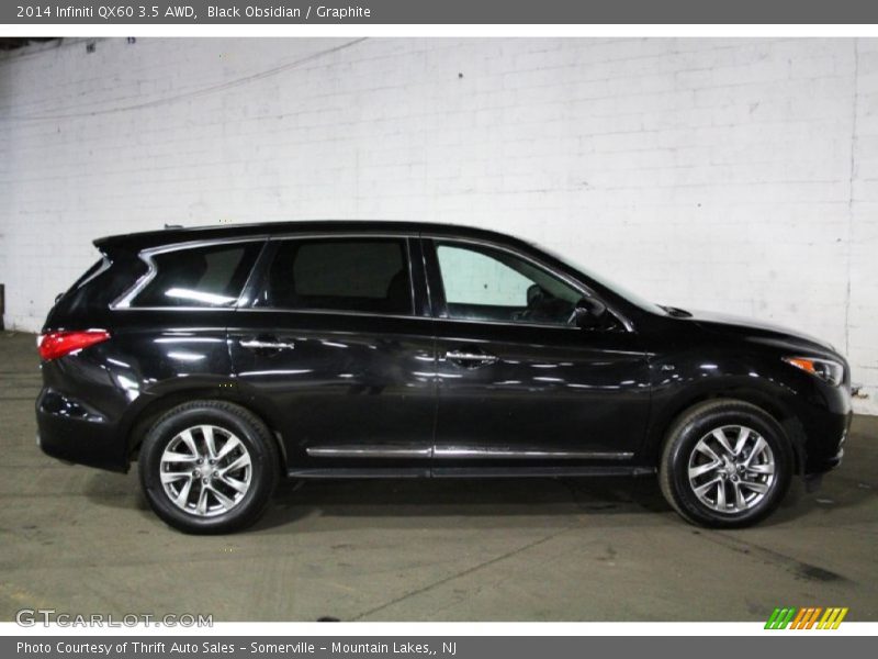 Black Obsidian / Graphite 2014 Infiniti QX60 3.5 AWD
