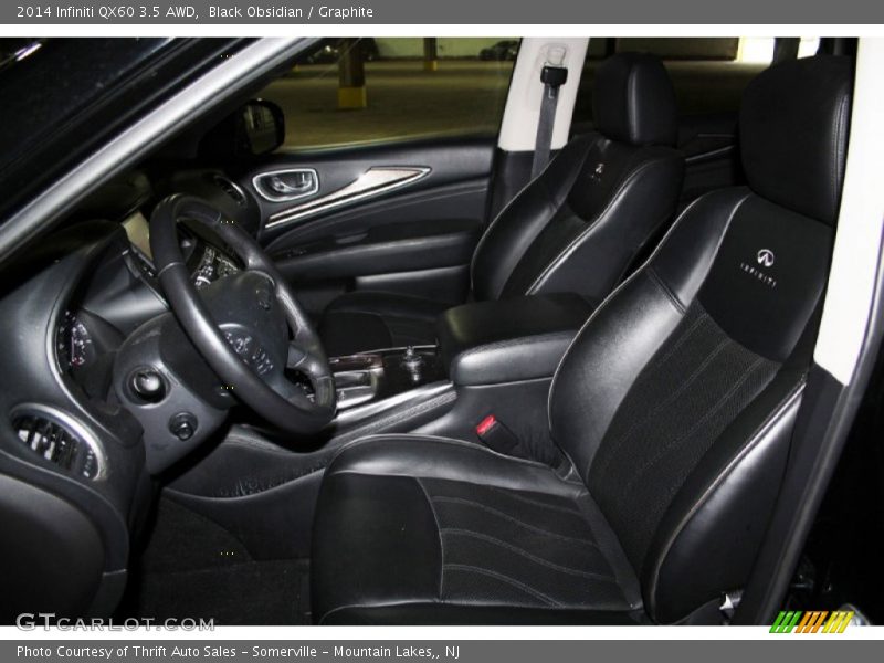 Black Obsidian / Graphite 2014 Infiniti QX60 3.5 AWD