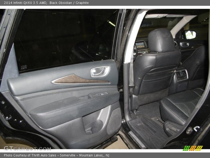 Black Obsidian / Graphite 2014 Infiniti QX60 3.5 AWD
