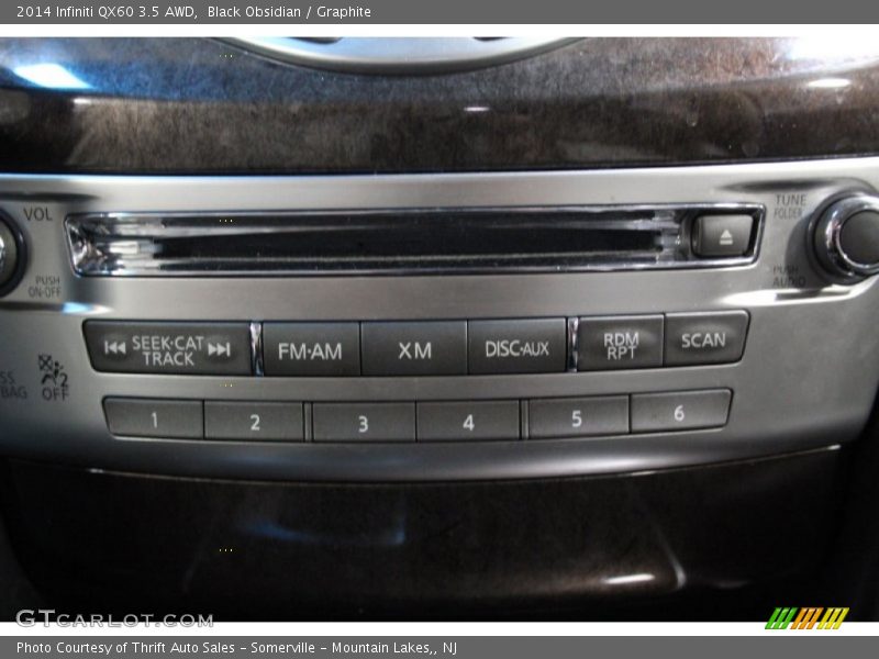 Black Obsidian / Graphite 2014 Infiniti QX60 3.5 AWD