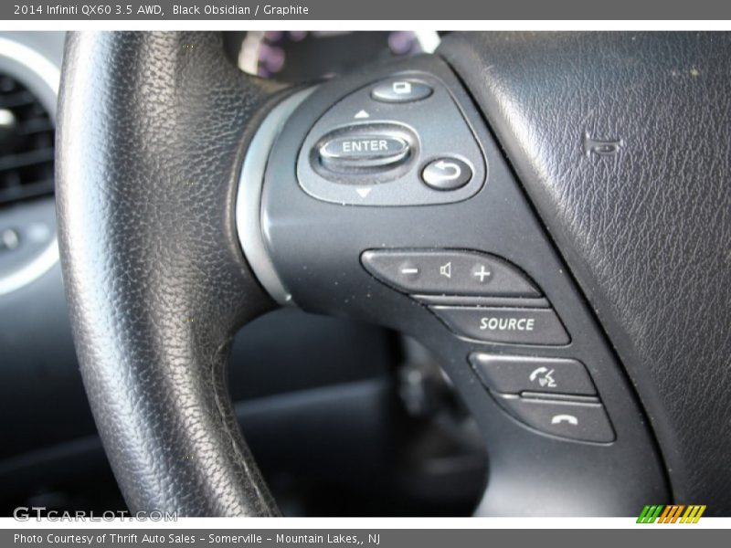Black Obsidian / Graphite 2014 Infiniti QX60 3.5 AWD