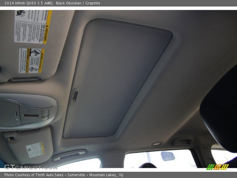 Black Obsidian / Graphite 2014 Infiniti QX60 3.5 AWD