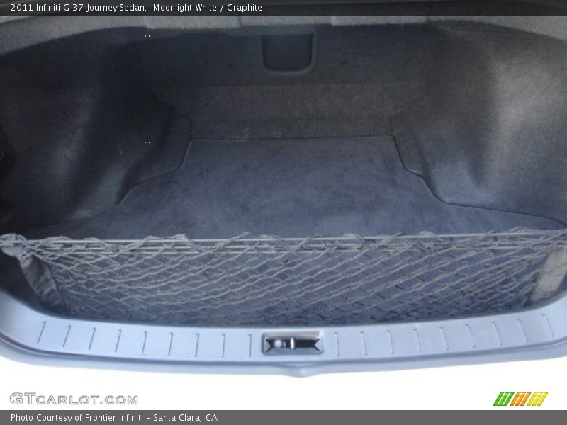 Moonlight White / Graphite 2011 Infiniti G 37 Journey Sedan