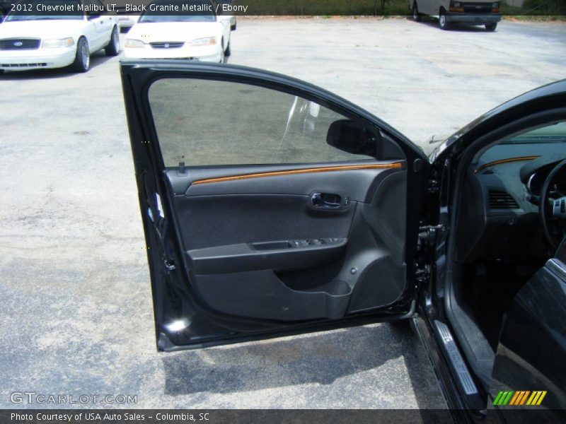 Black Granite Metallic / Ebony 2012 Chevrolet Malibu LT
