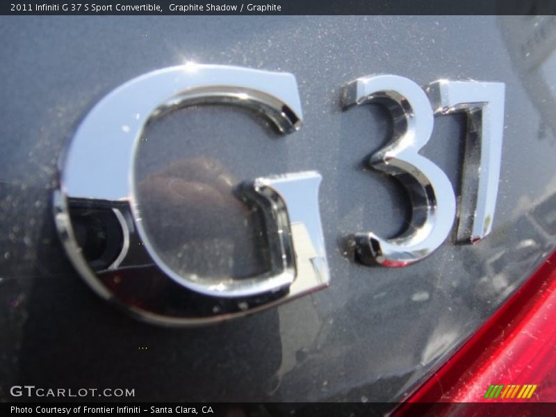 Graphite Shadow / Graphite 2011 Infiniti G 37 S Sport Convertible