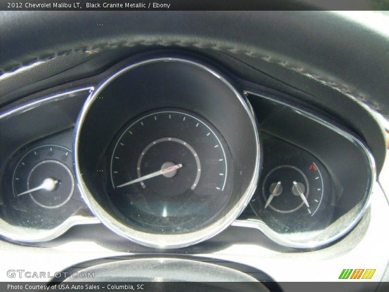 Black Granite Metallic / Ebony 2012 Chevrolet Malibu LT