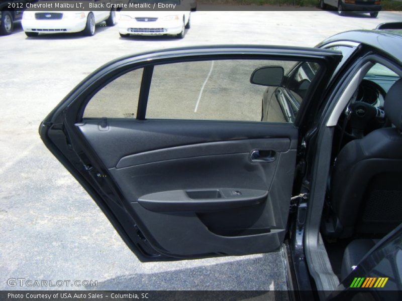 Black Granite Metallic / Ebony 2012 Chevrolet Malibu LT