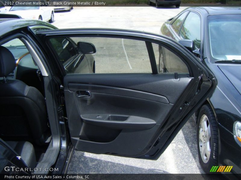 Black Granite Metallic / Ebony 2012 Chevrolet Malibu LT