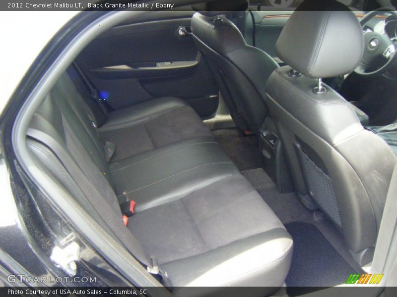 Black Granite Metallic / Ebony 2012 Chevrolet Malibu LT