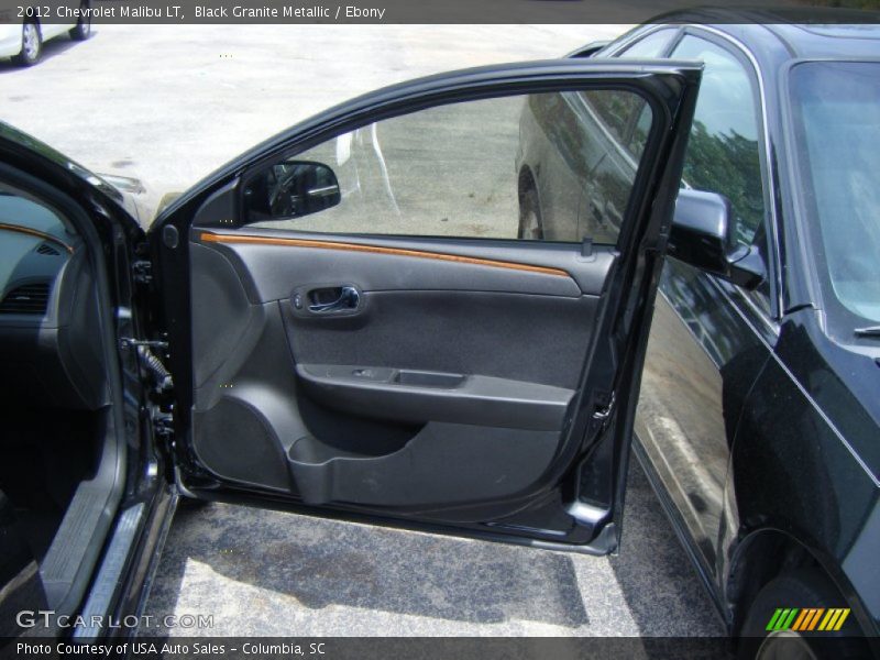 Black Granite Metallic / Ebony 2012 Chevrolet Malibu LT