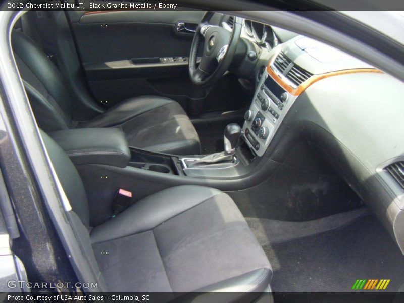 Black Granite Metallic / Ebony 2012 Chevrolet Malibu LT