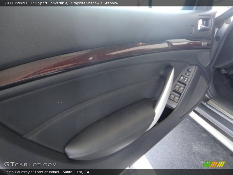 Graphite Shadow / Graphite 2011 Infiniti G 37 S Sport Convertible