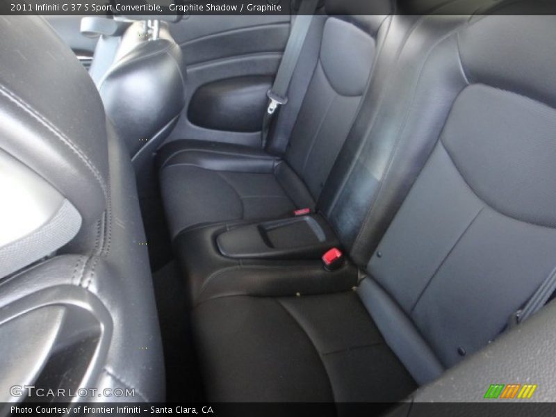 Graphite Shadow / Graphite 2011 Infiniti G 37 S Sport Convertible