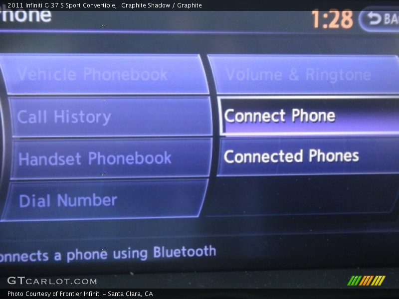 Graphite Shadow / Graphite 2011 Infiniti G 37 S Sport Convertible