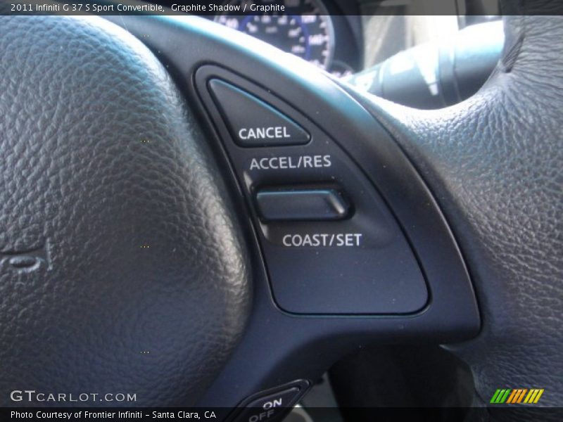 Graphite Shadow / Graphite 2011 Infiniti G 37 S Sport Convertible