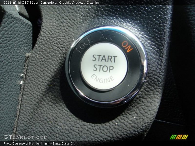Graphite Shadow / Graphite 2011 Infiniti G 37 S Sport Convertible