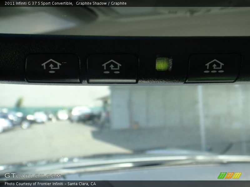 Graphite Shadow / Graphite 2011 Infiniti G 37 S Sport Convertible