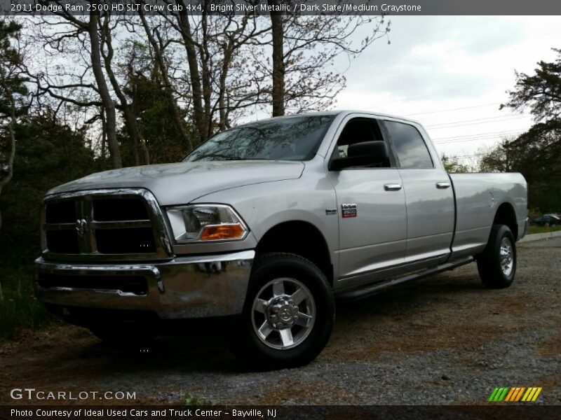 Bright Silver Metallic / Dark Slate/Medium Graystone 2011 Dodge Ram 2500 HD SLT Crew Cab 4x4