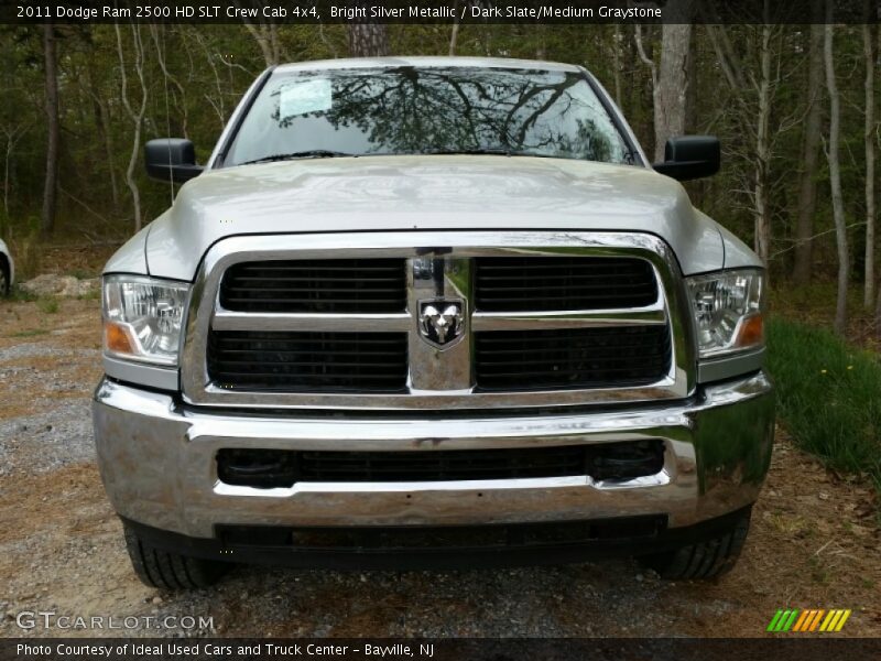 Bright Silver Metallic / Dark Slate/Medium Graystone 2011 Dodge Ram 2500 HD SLT Crew Cab 4x4