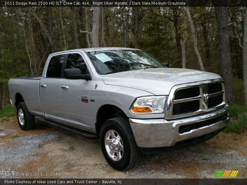 Bright Silver Metallic / Dark Slate/Medium Graystone 2011 Dodge Ram 2500 HD SLT Crew Cab 4x4