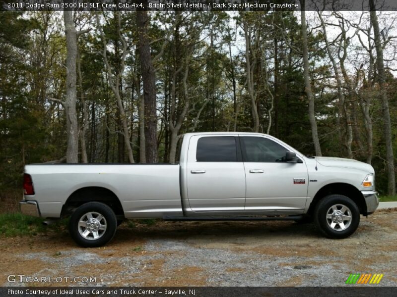 Bright Silver Metallic / Dark Slate/Medium Graystone 2011 Dodge Ram 2500 HD SLT Crew Cab 4x4