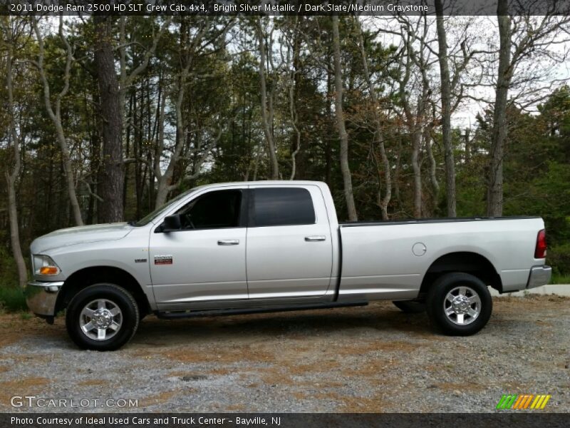Bright Silver Metallic / Dark Slate/Medium Graystone 2011 Dodge Ram 2500 HD SLT Crew Cab 4x4