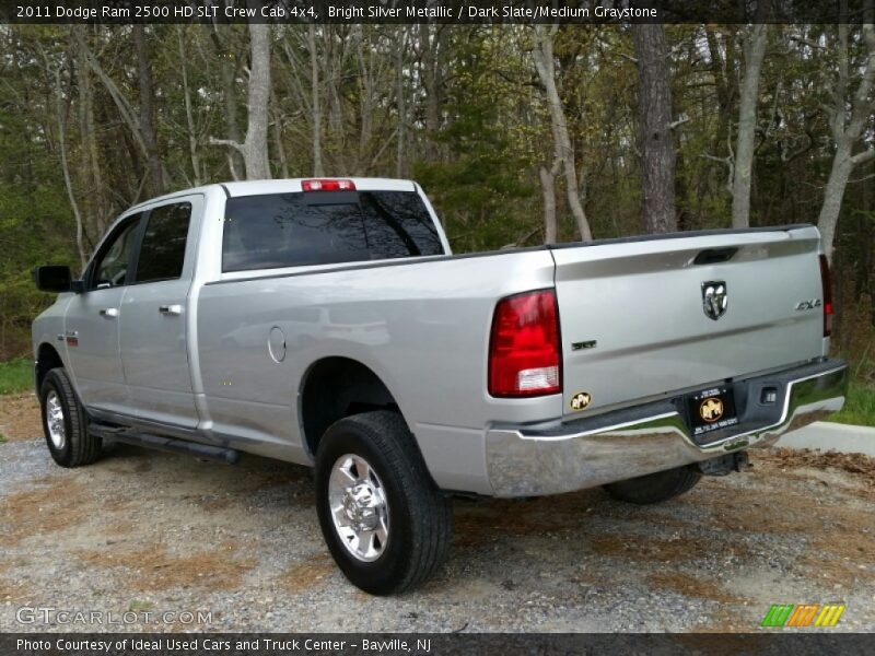 Bright Silver Metallic / Dark Slate/Medium Graystone 2011 Dodge Ram 2500 HD SLT Crew Cab 4x4