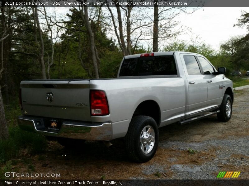 Bright Silver Metallic / Dark Slate/Medium Graystone 2011 Dodge Ram 2500 HD SLT Crew Cab 4x4