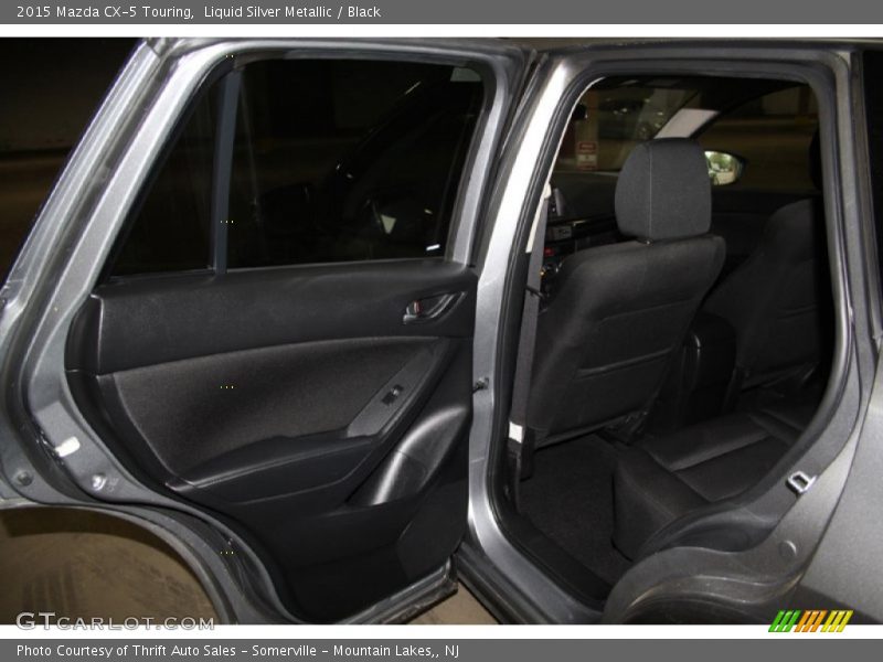 Liquid Silver Metallic / Black 2015 Mazda CX-5 Touring