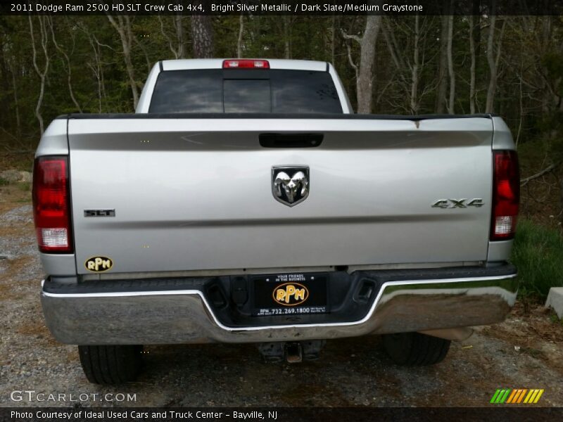 Bright Silver Metallic / Dark Slate/Medium Graystone 2011 Dodge Ram 2500 HD SLT Crew Cab 4x4