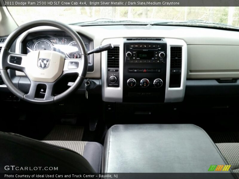 Bright Silver Metallic / Dark Slate/Medium Graystone 2011 Dodge Ram 2500 HD SLT Crew Cab 4x4