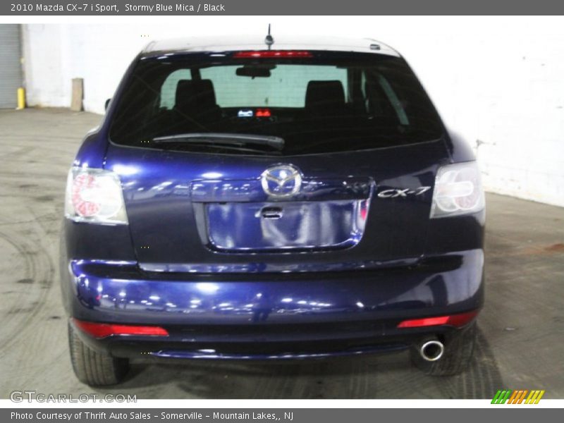 Stormy Blue Mica / Black 2010 Mazda CX-7 i Sport