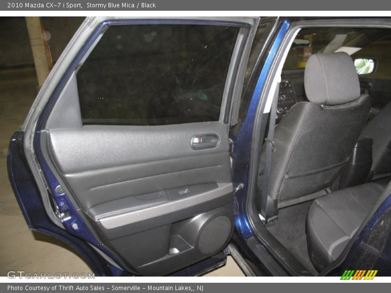 Stormy Blue Mica / Black 2010 Mazda CX-7 i Sport
