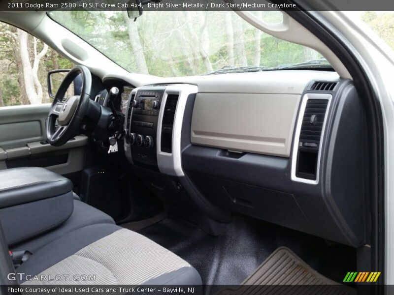 Bright Silver Metallic / Dark Slate/Medium Graystone 2011 Dodge Ram 2500 HD SLT Crew Cab 4x4
